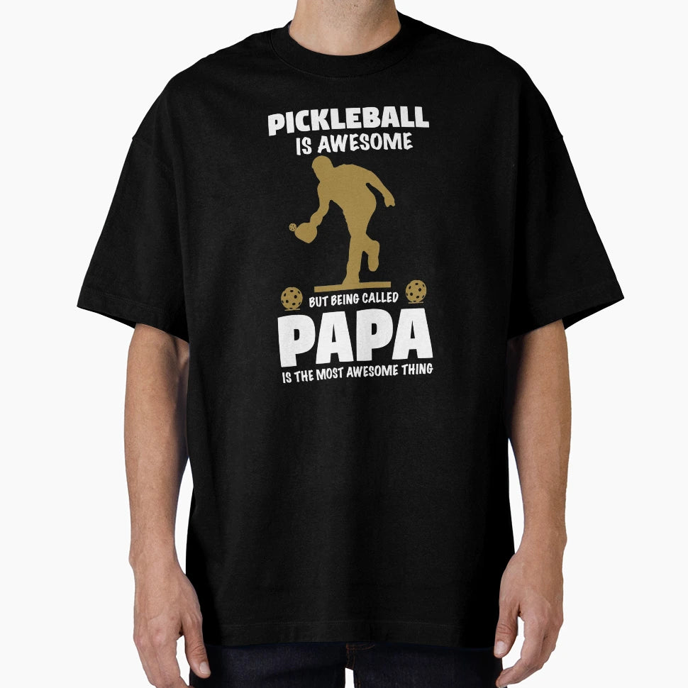 Mens Pickleball Proud Grandfather T-Shirt - Unique Graphic for Adults - T-Shirt, Sweatshirt, Hoodie