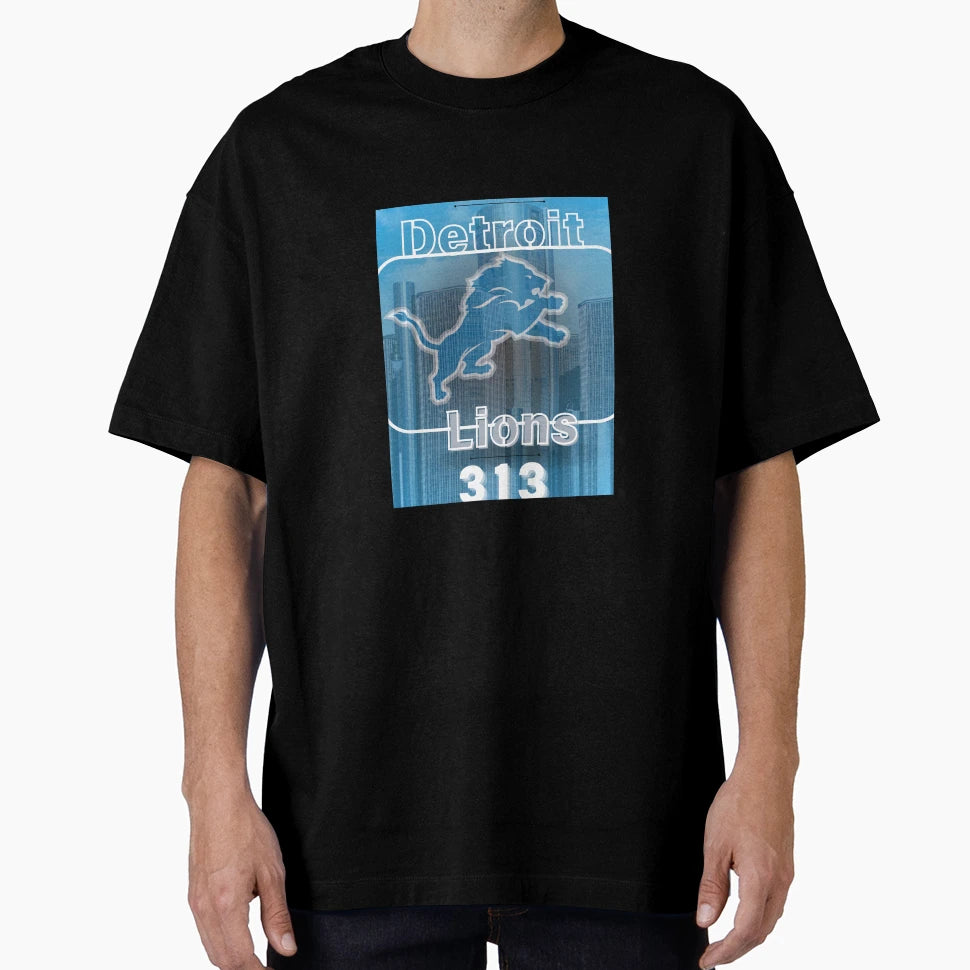 Detroit Lions Football Team T-Shirt - Streetwear Style Men Women - T-Shirt, Sweatshirt, Hoodie