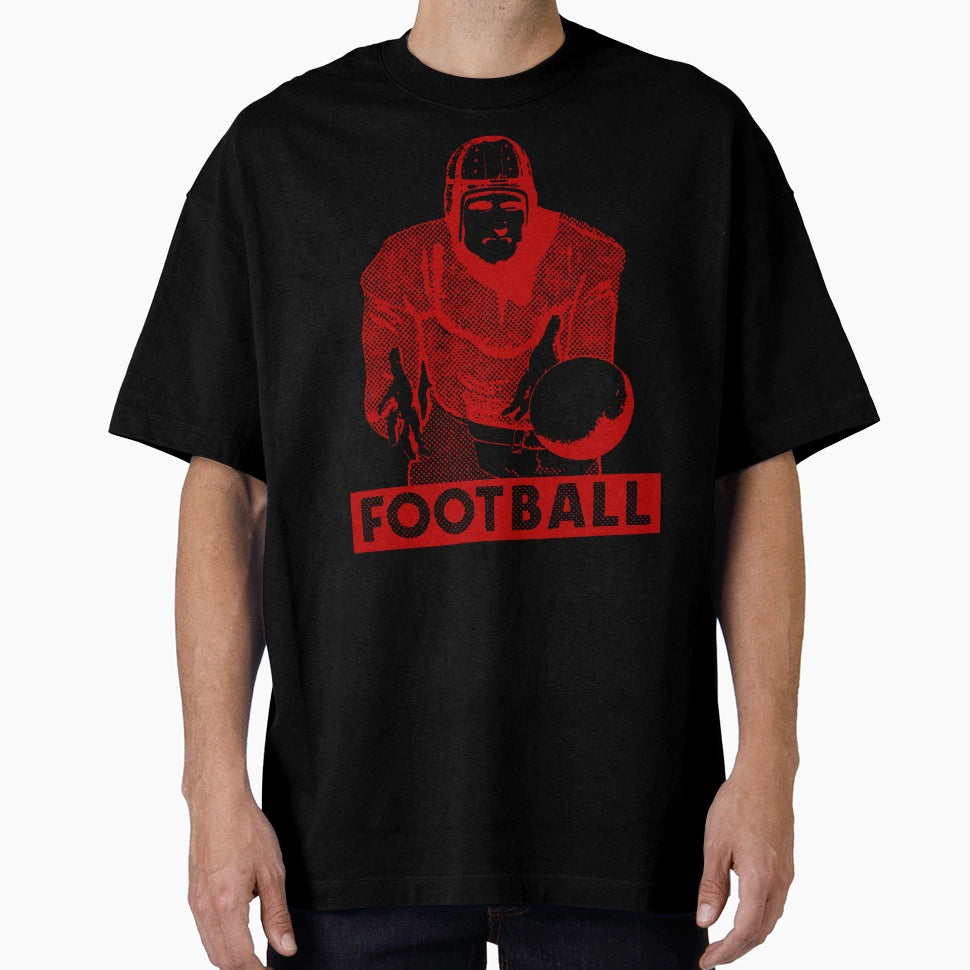 1930 Football Player T-Shirt - Minimalist Print for Adults - T-Shirt, Sweatshirt, Hoodie