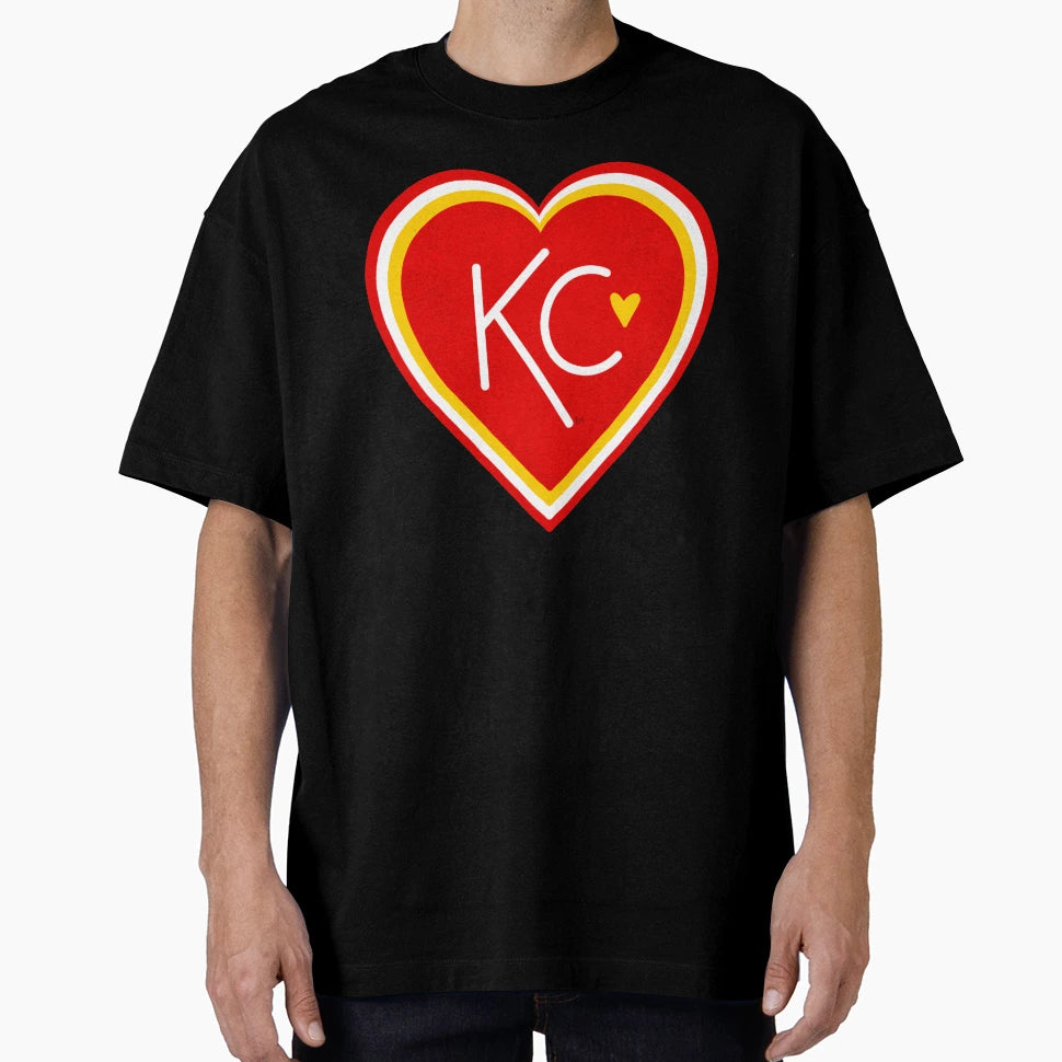 Kc Love Red Yellow T-Shirt - Novelty Apparel Unisex - T-Shirt, Sweatshirt, Hoodie