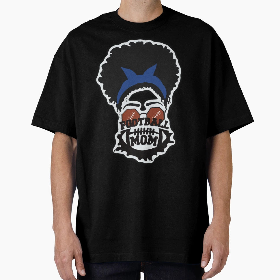 Fball Momblue T-Shirt - Custom Art Print for Adults - T-Shirt, Sweatshirt, Hoodie