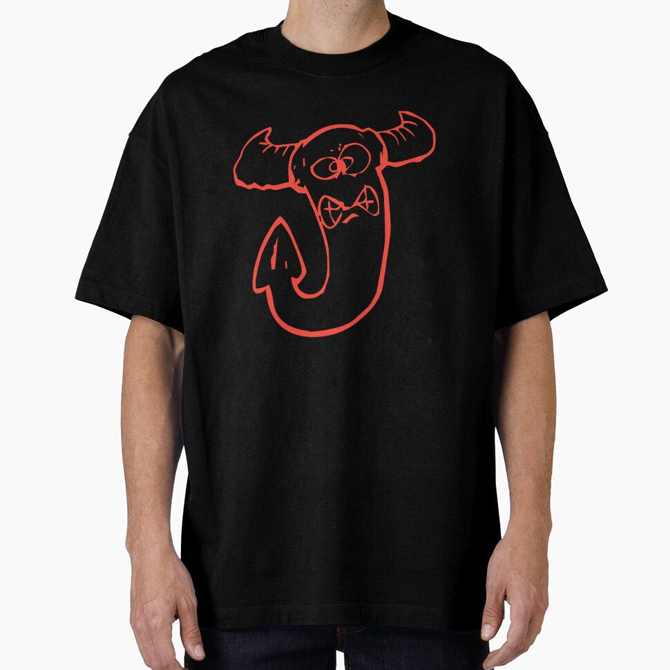 Scary Initial Monogram J by Rajeev Singh - Adult & Kids T-Shirts, Sweatshirts & Hoodies apparel design preview 1