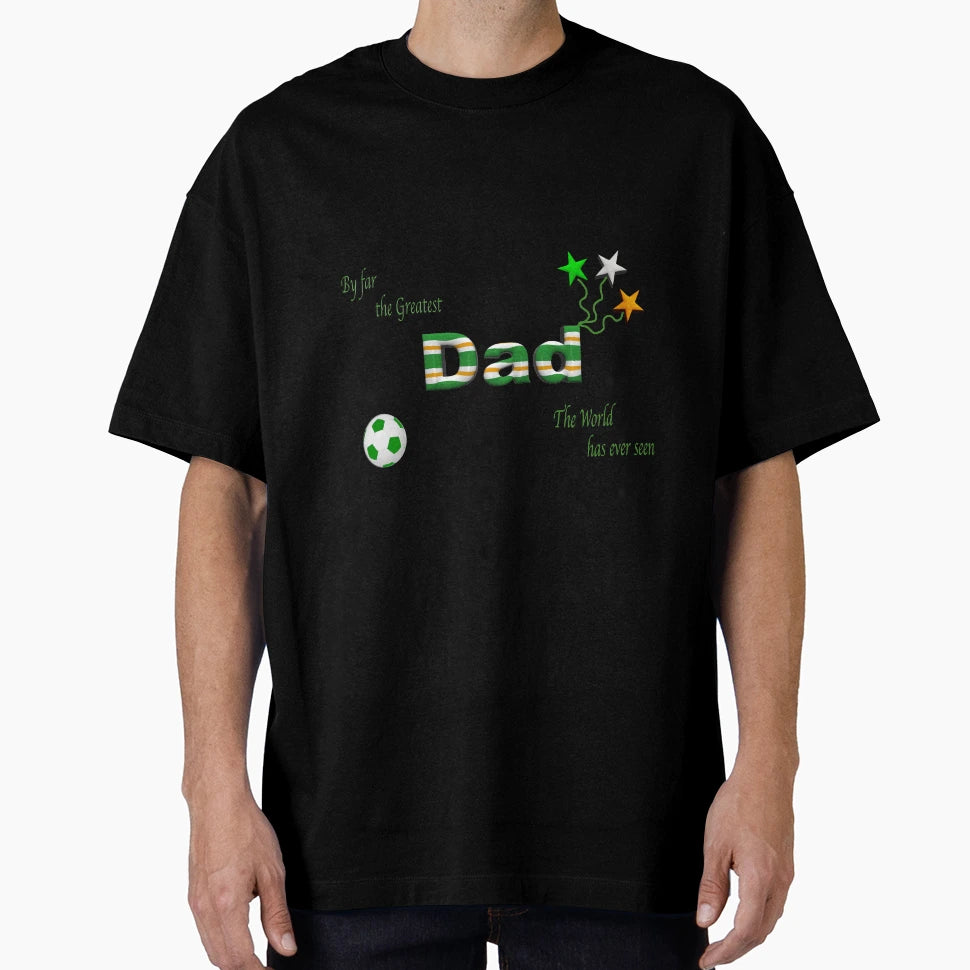 Worlds Best Dad Celtic Fan T-Shirt - Novelty Apparel Unisex - T-Shirt, Sweatshirt, Hoodie