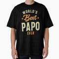 Mens Best Papo Ever Funny Daddy T-Shirt - Minimalist Print Men Women - T-Shirt, Sweatshirt, Hoodie