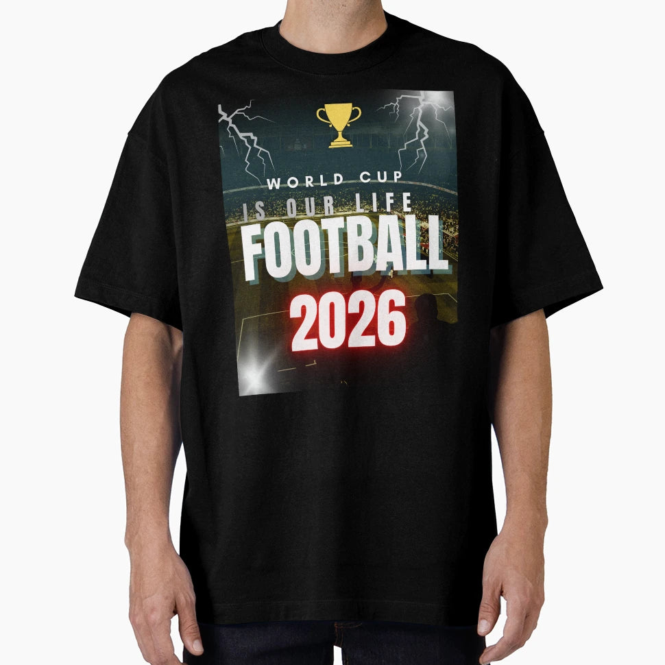 World Cup Is Our Life 2026 Soccer T-Shirt - Aesthetic Graphic Men Women - T-Shirt, Sweatshirt, Hoodie
