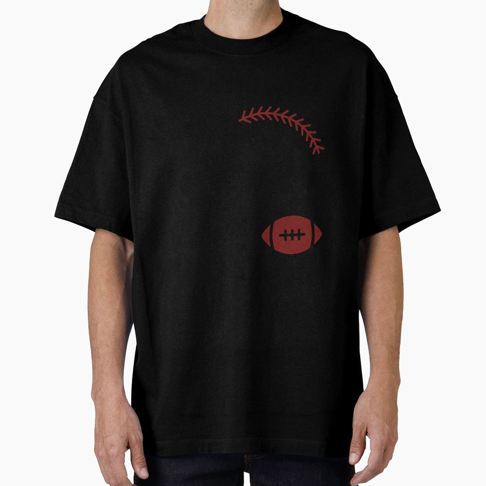 American Football Nfl Lady Crazy T-Shirt - Minimalist Print Unisex - T-Shirt, Sweatshirt, Hoodie