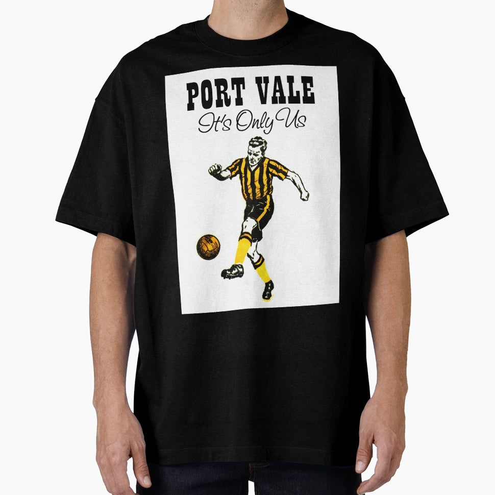 Port Vale Football Supercool T-Shirt - Graphic Print Unisex - T-Shirt, Sweatshirt, Hoodie