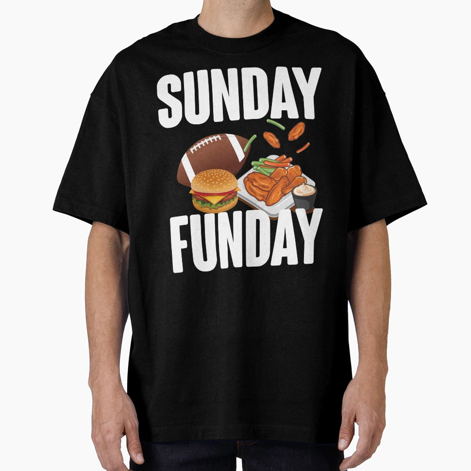 Sunday Funday T-Shirt - Graphic Print Men Women - T-Shirt, Sweatshirt, Hoodie