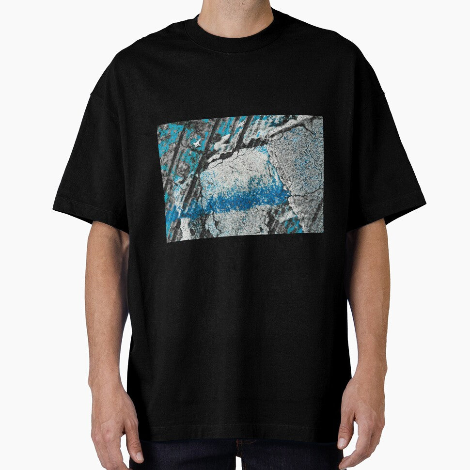Blue Canyons Colliding by Marilyn Cornwell - Adult & Kids T-Shirts, Sweatshirts & Hoodies apparel design preview 1