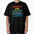 Husband Dad Fantasy Football Commish T-Shirt - Novelty Apparel Men Women - T-Shirt, Sweatshirt, Hoodie