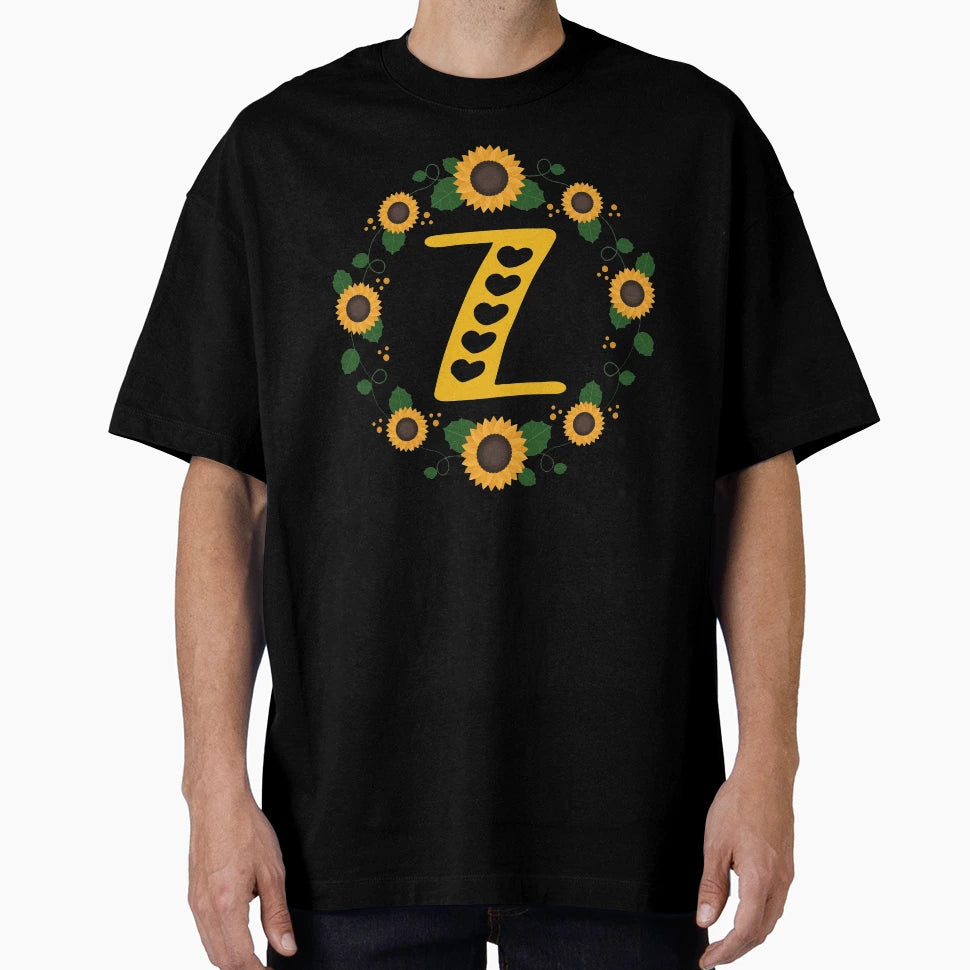 Monogram Letter Z T-Shirt - Casual Everyday Wear for Adults - T-Shirt, Sweatshirt, Hoodie