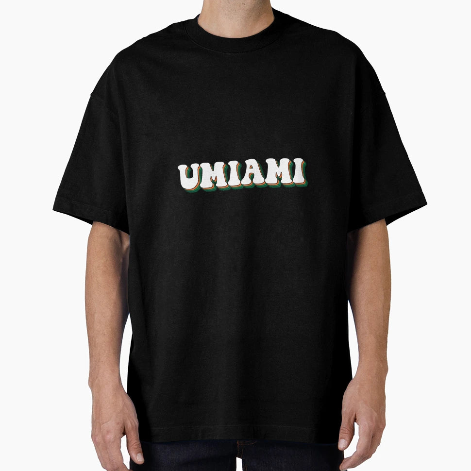 Miami Lettering T-Shirt - Trendy Graphic for Adults - T-Shirt, Sweatshirt, Hoodie