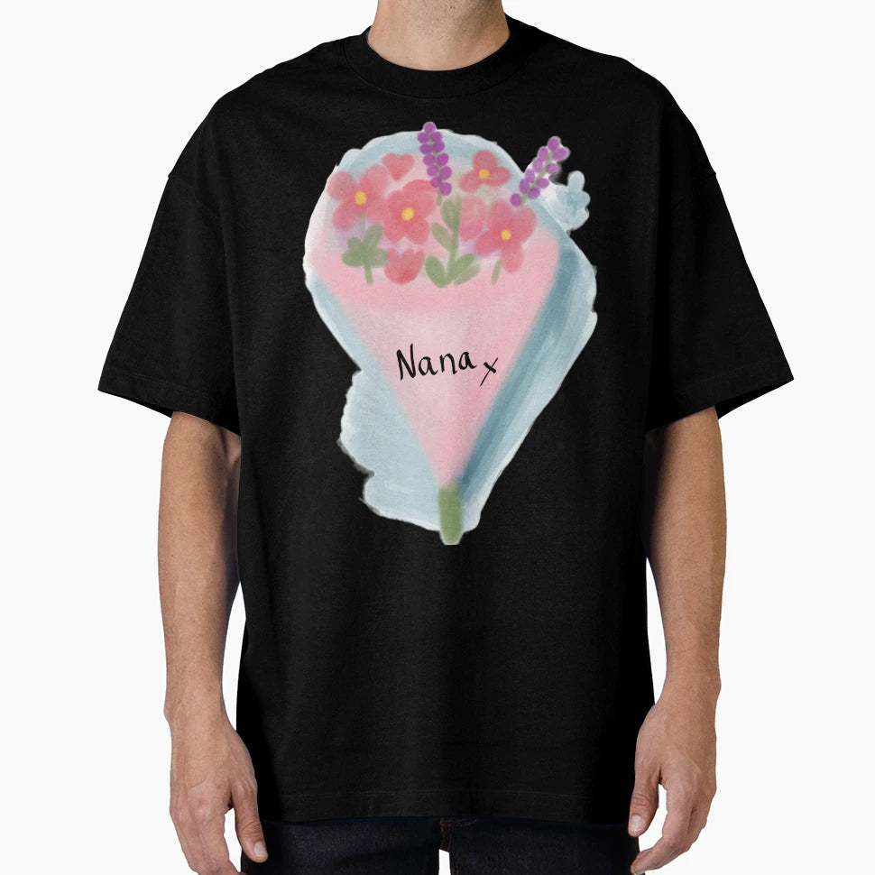 Flower Bouquet Nana T-Shirt - Novelty Apparel Unisex - T-Shirt, Sweatshirt, Hoodie