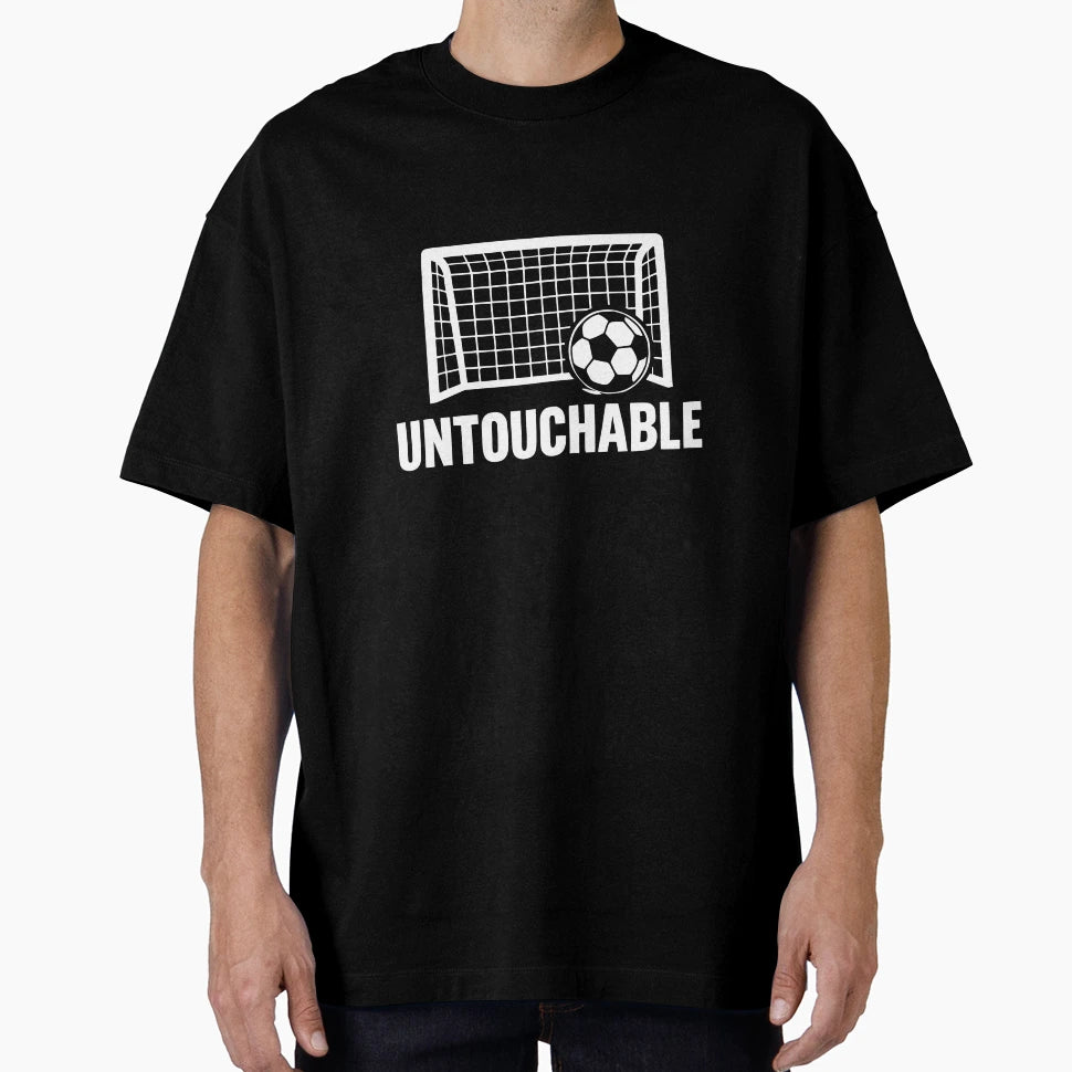 Untouchable Soccer T-Shirt - Minimalist Print Men Women - T-Shirt, Sweatshirt, Hoodie