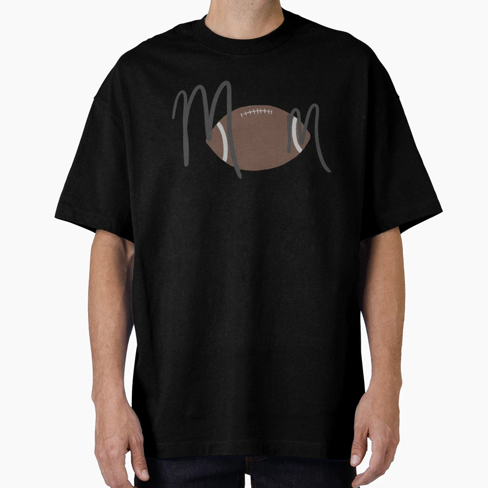 Football Mom T-Shirt - Minimalist Print Unisex - T-Shirt, Sweatshirt, Hoodie