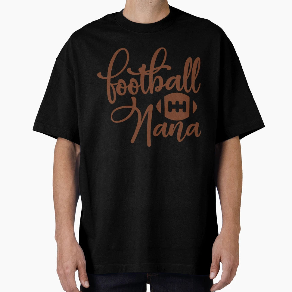 Football Nana T-Shirt - Minimalist Print Unisex - T-Shirt, Sweatshirt, Hoodie