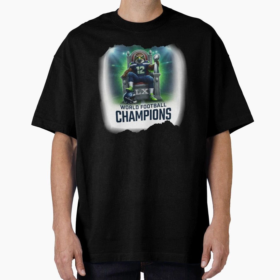 Seattle Seahawks T-Shirt - Novelty Apparel Unisex - T-Shirt, Sweatshirt, Hoodie