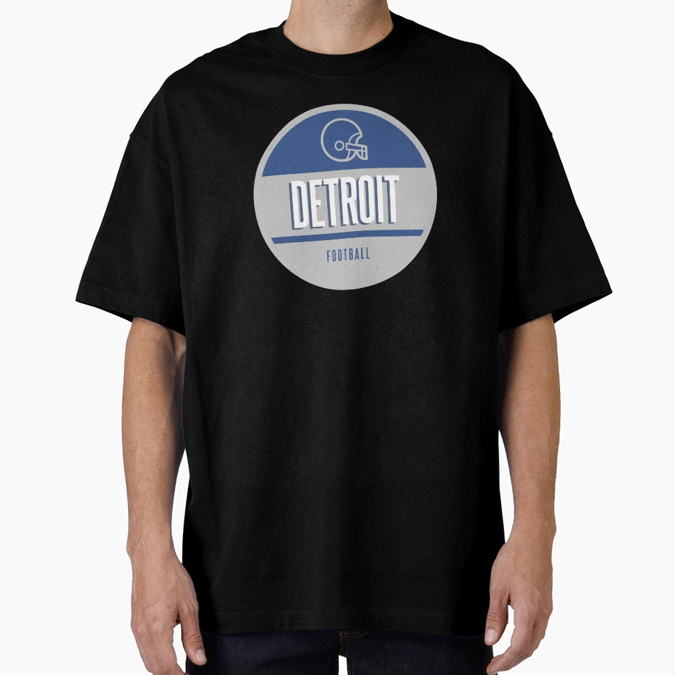 Detroit Football T-Shirt - Unique Graphic for Adults - T-Shirt, Sweatshirt, Hoodie
