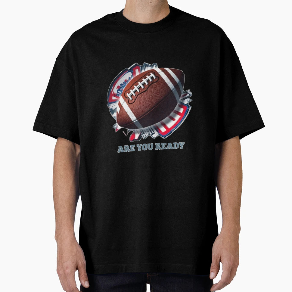 American Football T-Shirt - Aesthetic Graphic for Adults - T-Shirt, Sweatshirt, Hoodie