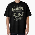 Proud Grandpa Football Player T-Shirt - Unique Graphic for Adults - T-Shirt, Sweatshirt, Hoodie