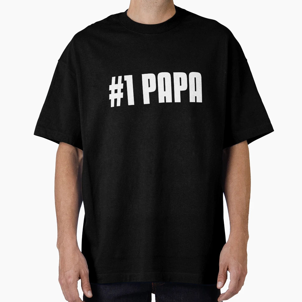 Number One Papa T-Shirt - Unique Graphic Unisex - T-Shirt, Sweatshirt, Hoodie