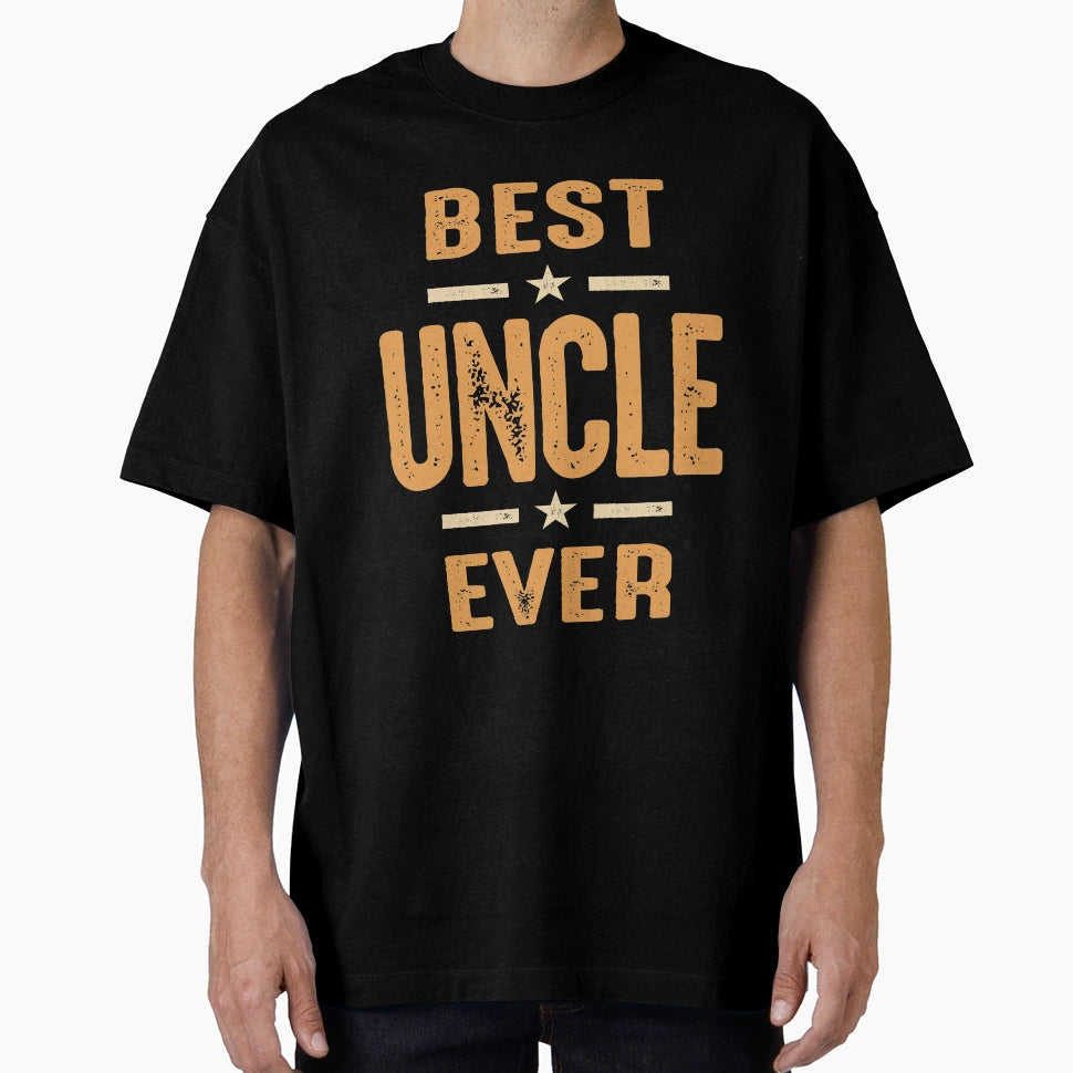 Mens Best Uncle Ever Dad Grandpa T-Shirt - Graphic Print Unisex - T-Shirt, Sweatshirt, Hoodie
