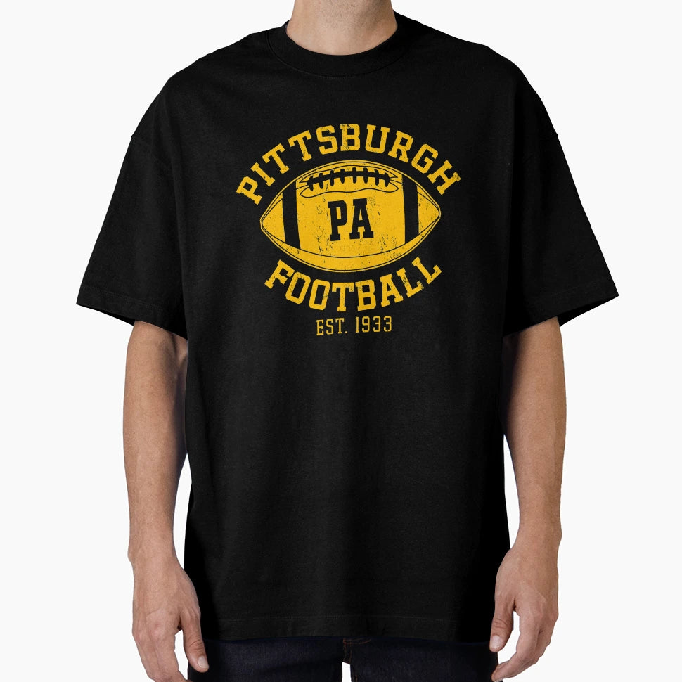Pittsburgh Steelers Football Team Pa T-Shirt - Streetwear Style for Adults - T-Shirt, Sweatshirt, Hoodie