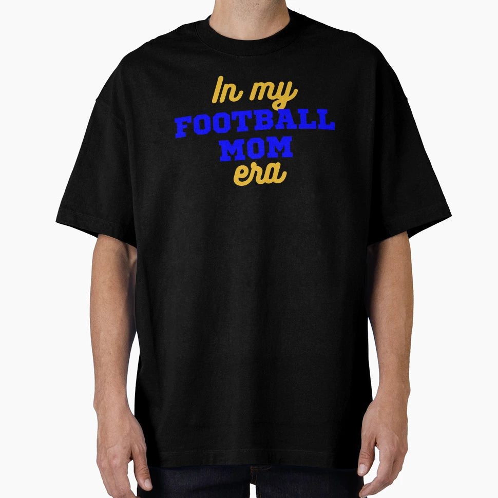 My Football Mom Era T-Shirt - Minimalist Print for Adults - T-Shirt, Sweatshirt, Hoodie