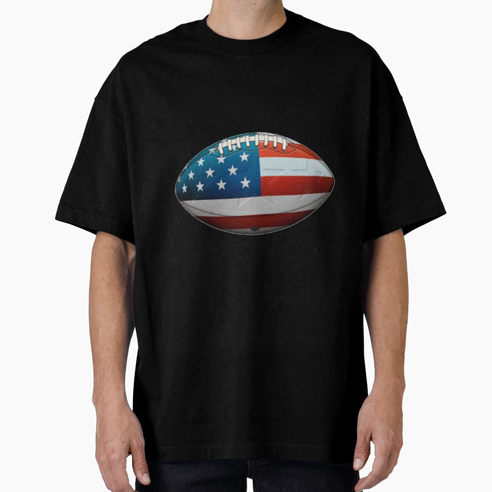 Football Americas Favorite Pastime T-Shirt - Custom Art Print for Adults - T-Shirt, Sweatshirt, Hoodie
