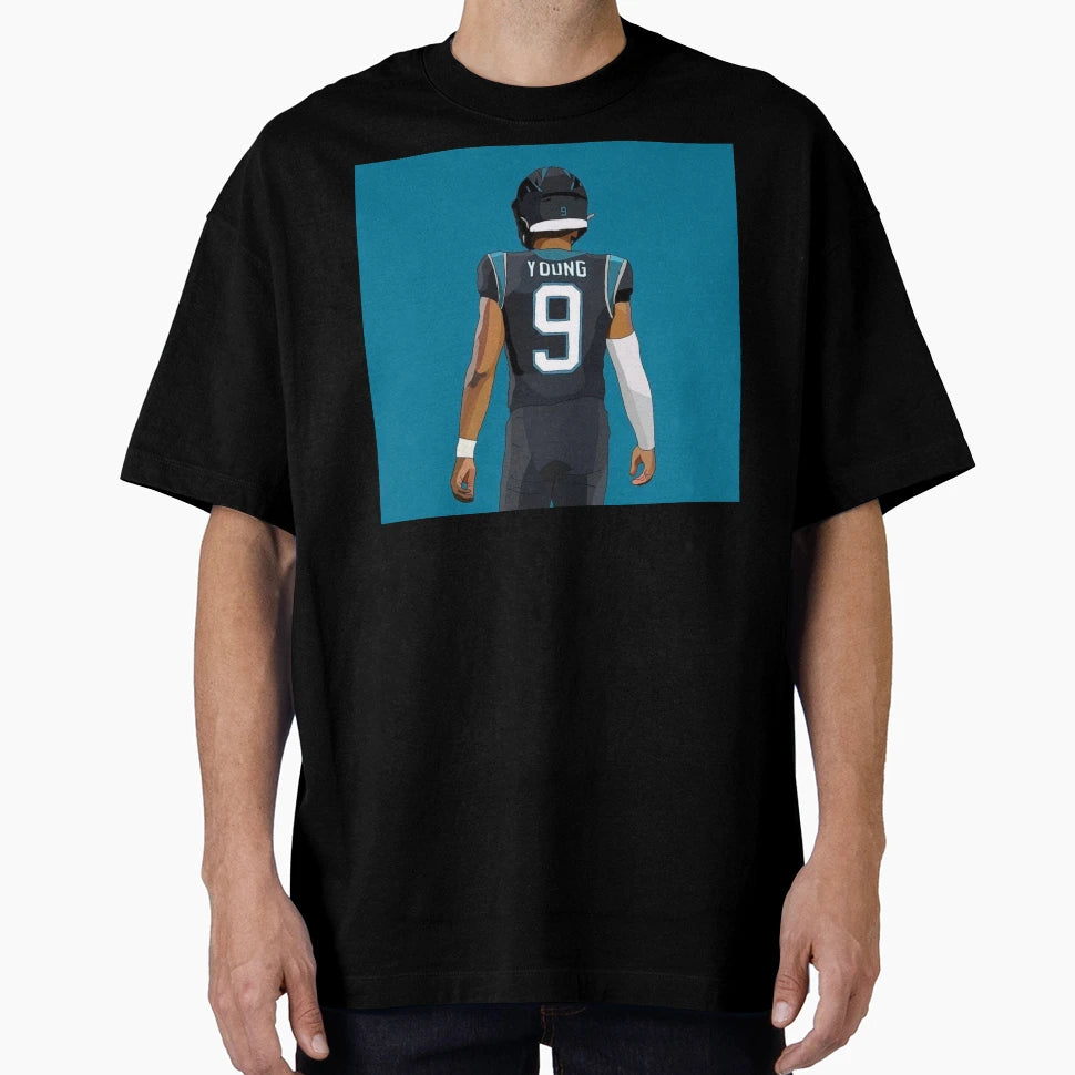 Bryce Young Panthers T-Shirt - Custom Art Print Men Women - T-Shirt, Sweatshirt, Hoodie