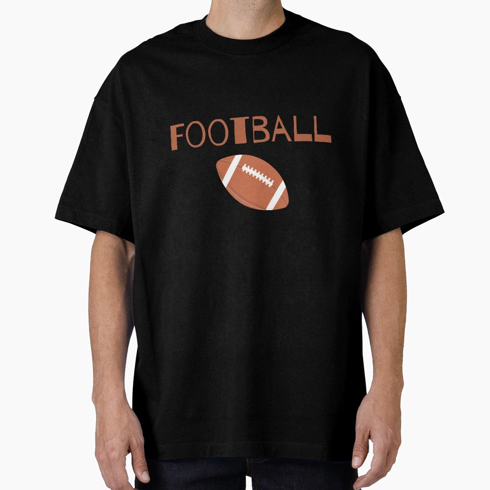 Daddys Football Buddy Funny Sports T-Shirt - Minimalist Print Men Women - T-Shirt, Sweatshirt, Hoodie