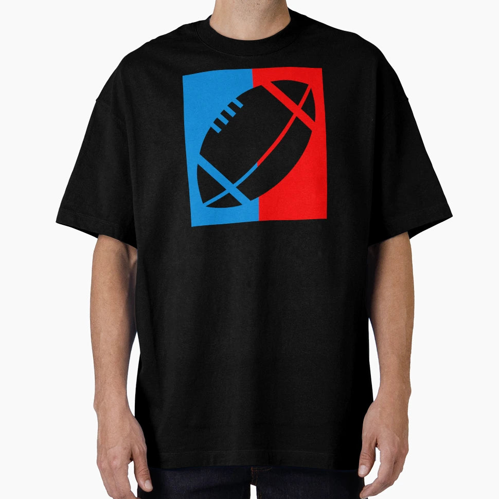 American Football Icon T-Shirt - Graphic Print Unisex - T-Shirt, Sweatshirt, Hoodie