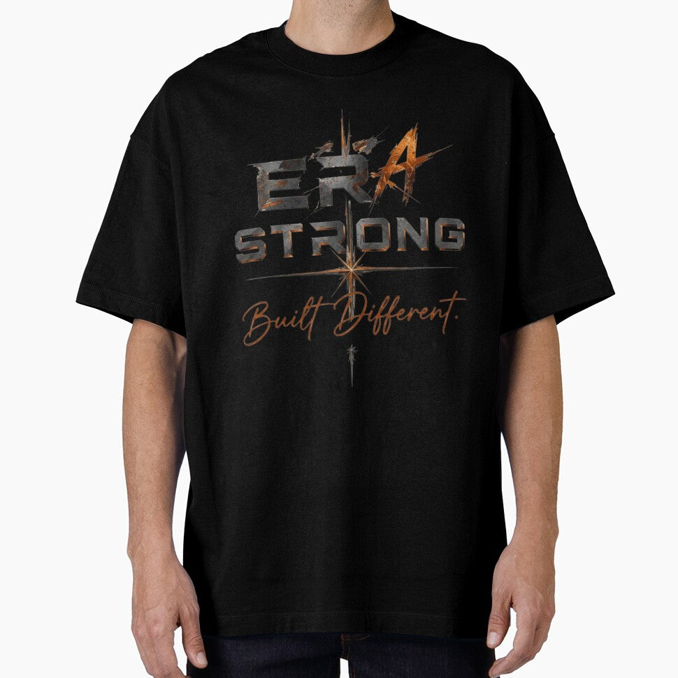 Era Strong Built Different Streetwear Graphic by - Adult & Kids T-Shirts, Sweatshirts & Hoodies apparel design preview 1