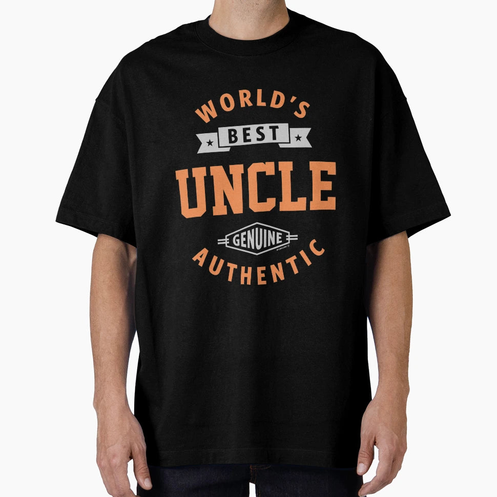 Worlds Best Uncle T-Shirt - Novelty Apparel for Adults - T-Shirt, Sweatshirt, Hoodie