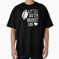 Little Sister Biggest Fan T-Shirt - Graphic Print Men Women - T-Shirt, Sweatshirt, Hoodie