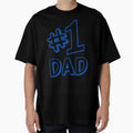 1 Dad T-Shirt - Fun Novelty Design for Adults - T-Shirt, Sweatshirt, Hoodie