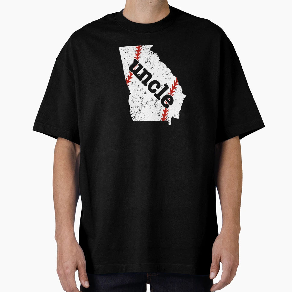 Best Uncle Baseball Georgia Softball T-Shirt - Trendy Graphic for Adults - T-Shirt, Sweatshirt, Hoodie