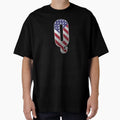 Letter Q Patriotic Art American Flag T-Shirt - Streetwear Style for Adults - T-Shirt, Sweatshirt, Hoodie