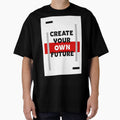 Create Your Own Future all print design by Raja832 - Adult & Kids T-Shirts, Sweatshirts & Hoodies apparel design preview 1