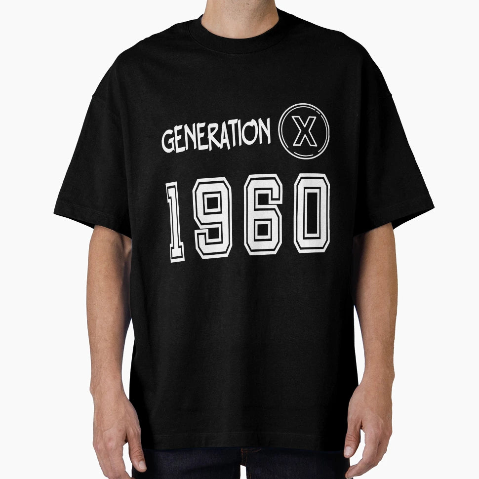 Generation X 1960 T-Shirt - Casual Everyday Wear for Adults - T-Shirt, Sweatshirt, Hoodie