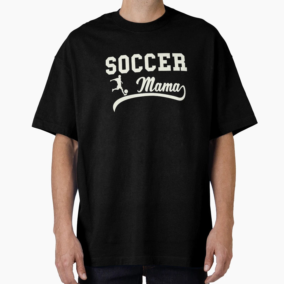 Funny Soccer Mama Gift Proud Soccer Mama T-Shirt - Minimalist Print Unisex - T-Shirt, Sweatshirt, Hoodie