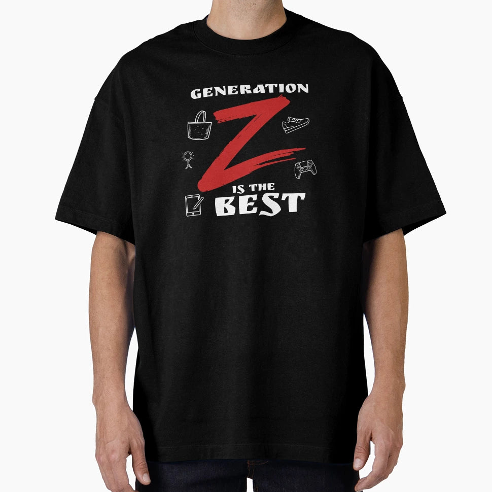 Gen Z Vibes Bold Trendy Statement T-Shirt - Unique Graphic Men Women - T-Shirt, Sweatshirt, Hoodie
