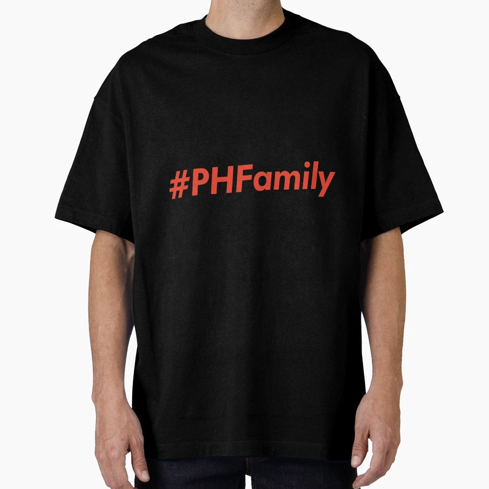 Pophatesflops Phfamily T-Shirt - Minimalist Print Unisex - T-Shirt, Sweatshirt, Hoodie