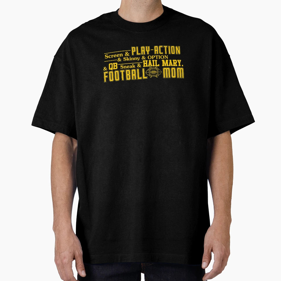 Screen Play Action Skinny Option Qb T-Shirt - Unique Graphic for Adults - T-Shirt, Sweatshirt, Hoodie