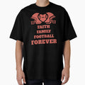 Football Fan Faith Family Football T-Shirt - Graphic Print for Adults - T-Shirt, Sweatshirt, Hoodie