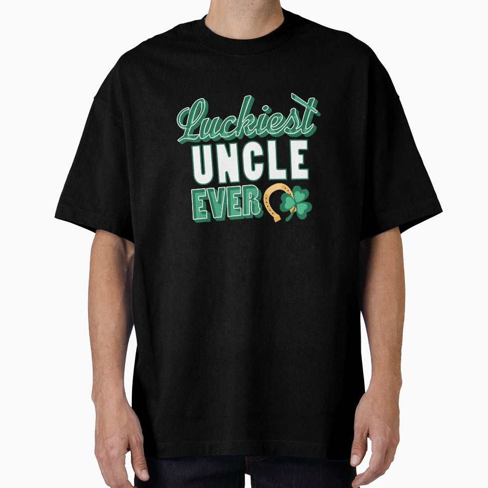 Luckiest 2 Uncle 1 T-Shirt - Streetwear Style for Adults - T-Shirt, Sweatshirt, Hoodie