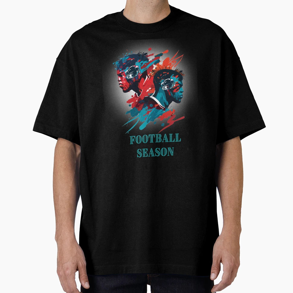 Football Season T-Shirt - Aesthetic Graphic for Adults - T-Shirt, Sweatshirt, Hoodie