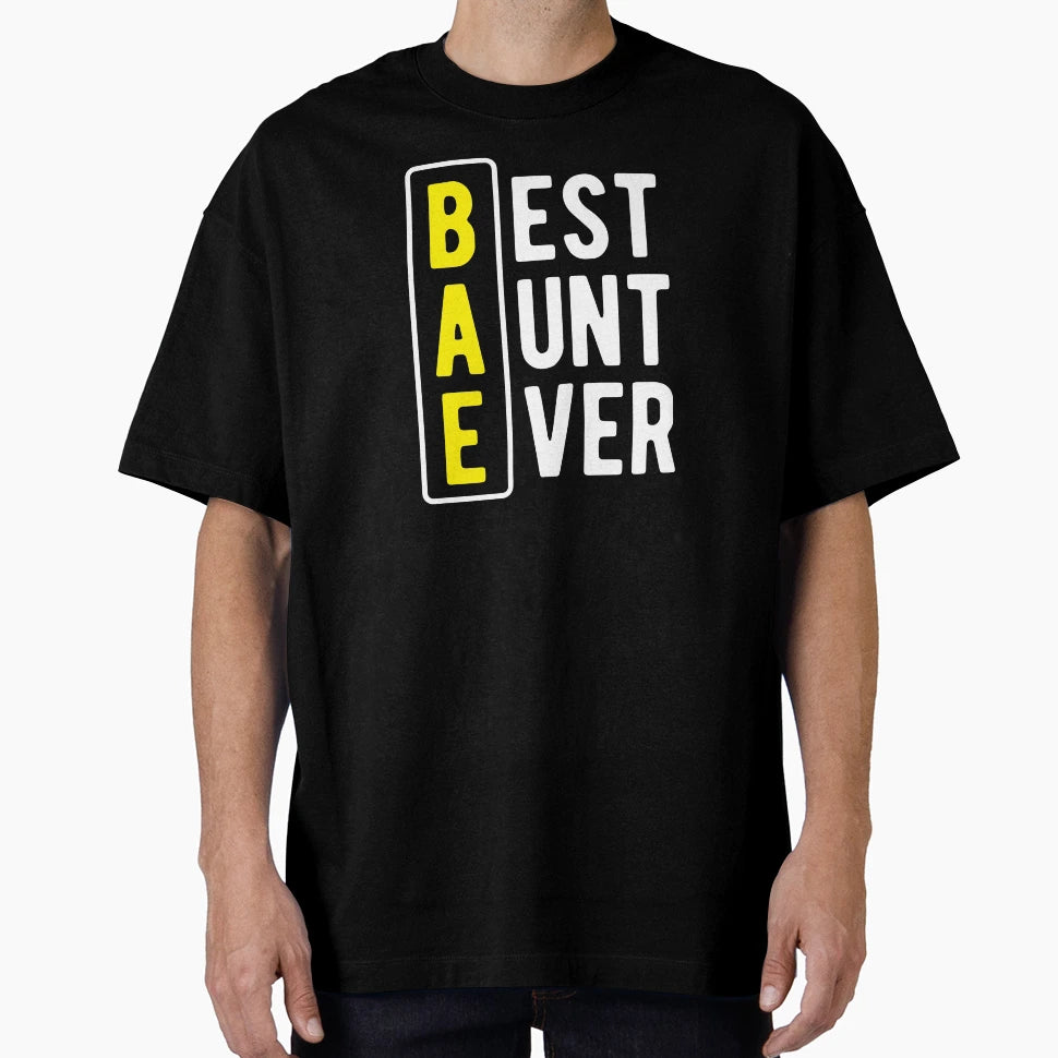 Aunt B E Best Aunt Ever Birthday Gift T-Shirt - Trendy Graphic for Adults - T-Shirt, Sweatshirt, Hoodie