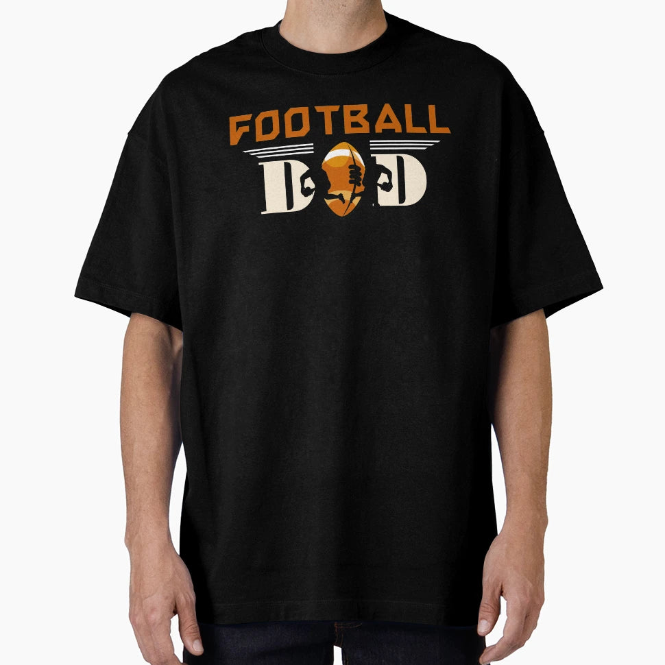 Fathers Day Football Dad Fathers Day T-Shirt - Novelty Apparel for Adults - T-Shirt, Sweatshirt, Hoodie