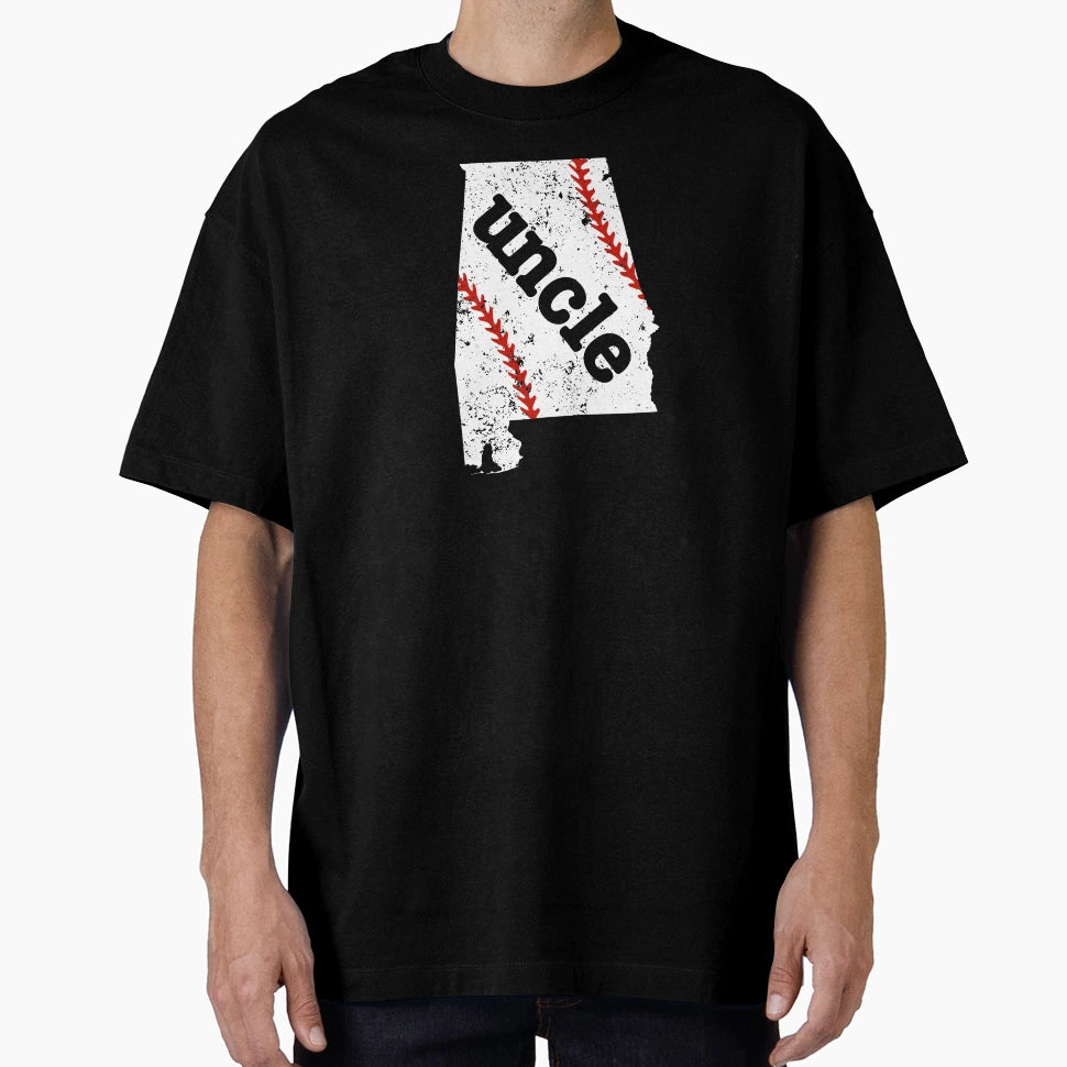 Best Uncle Baseball Alabama Softball T-Shirt - Custom Art Print for Adults - T-Shirt, Sweatshirt, Hoodie